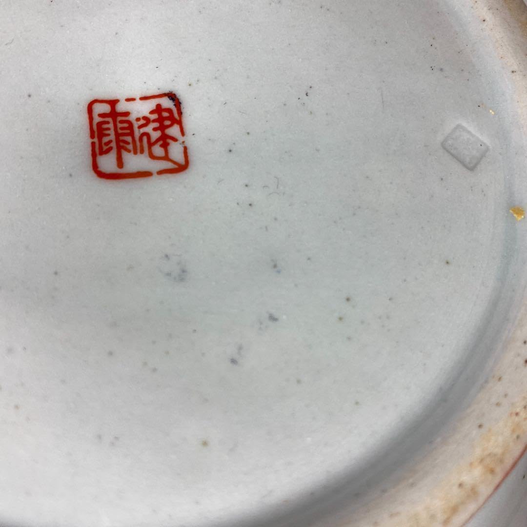 中国美術 唐木 陶板 粉彩 桃に唐子図 硯屏 幅44，5cm 唐物 煎茶飾 中国